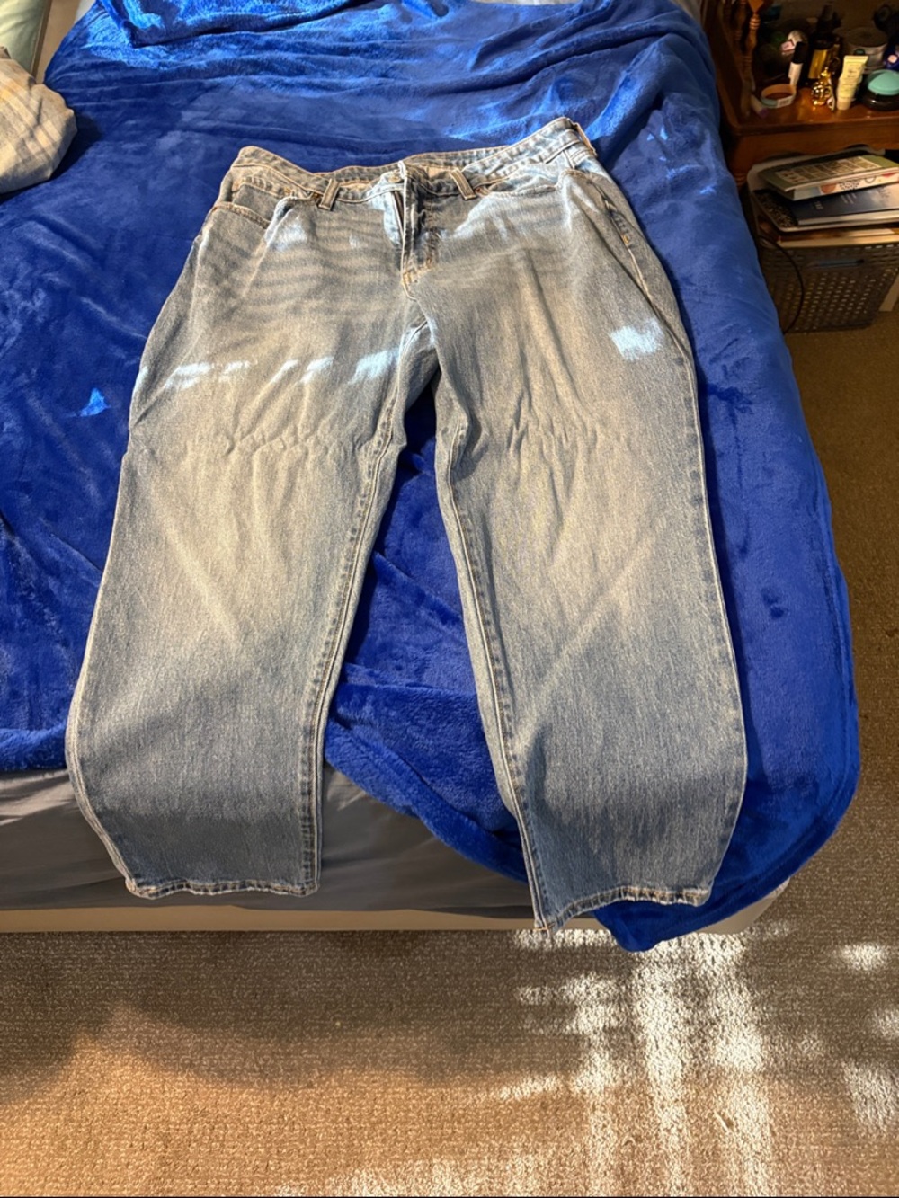 NWOT Old Navy women’s curvy straight leg high rise jeans size 16. 27 inseam